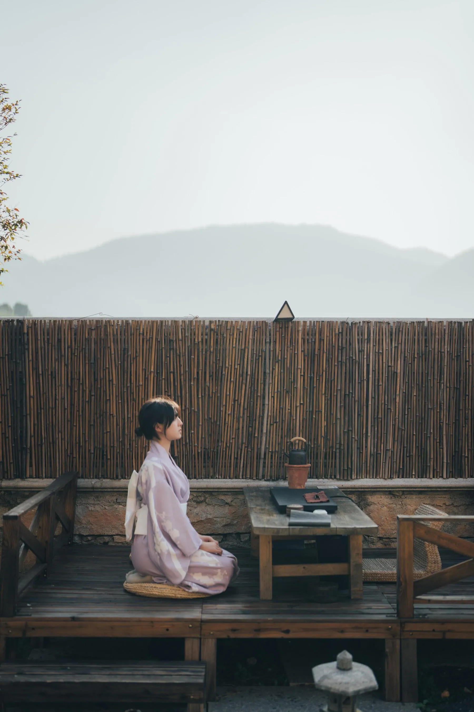 [YITUYU艺图语]2022.02.09 和风物语，日式庭院里的少女写真 dudu [56P]插图9